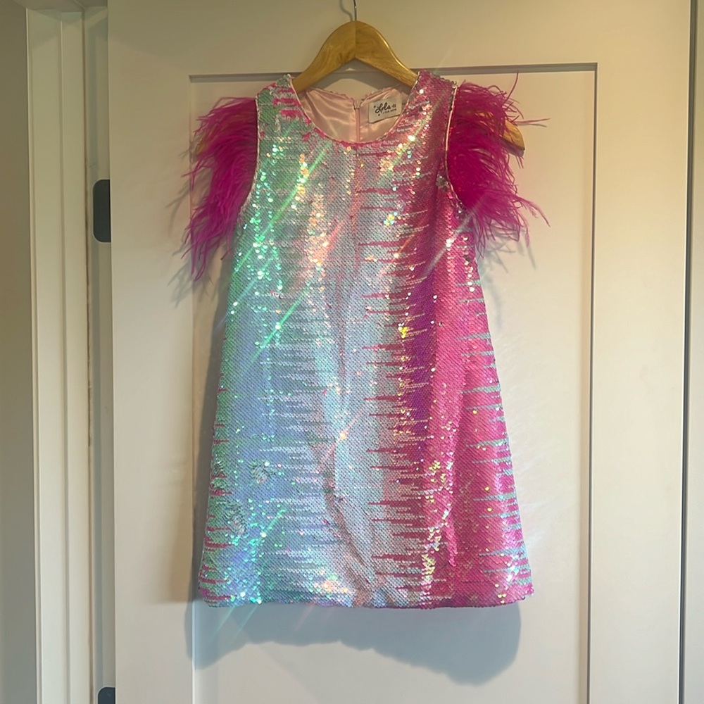 Girls Sequin Deess